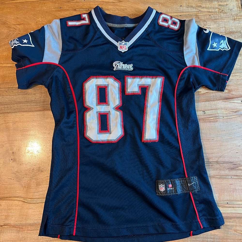 Nike Patriots Gronkowski 87 NFL football Jersey